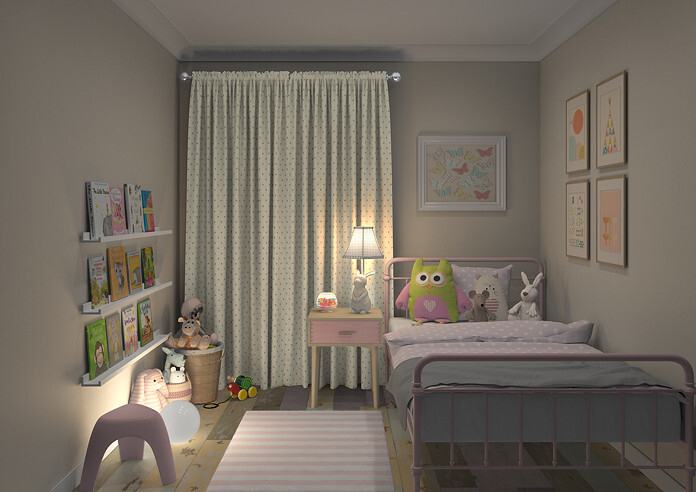 Dotty, Natural - Made to Measure Curtains - Image 7